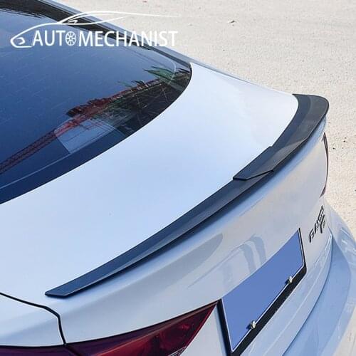 Universal Spoiler For Car Tail Wing Adjustable Rear Wing Trunk Lip Spoiler For Mazda Honda Civic Peugeot 508 Passat b8 Hyundai
