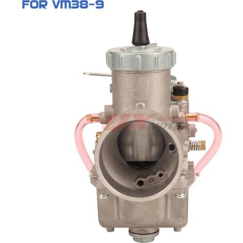High Performance 38mm Carburetor For Mikuni VM38 Round Slide 38mm VM38-9 Spigot Carbs 2 Stroke Motorcycle ATV Quad UTV Parts