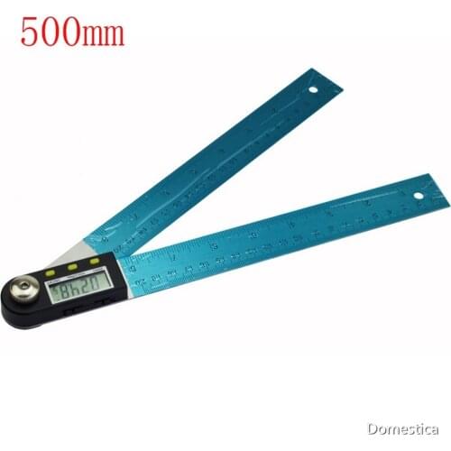200/300/500MM Digital Protractor Electronic Angle Gauge Ruler Meter Finder Stainless Steel Goniometer Angle Digital Measure