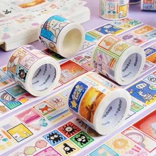 40mm Cartoon washi tape special ink decoration washitape DIY planner scrapbooking diary handbook masking tape