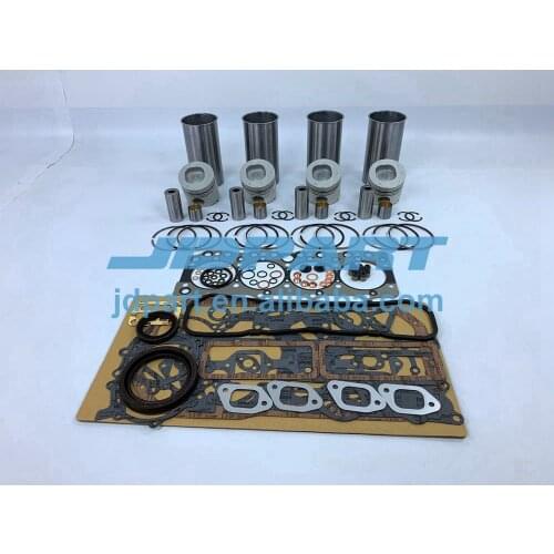 4BD1 rebuild overhaul kit with liner kit full gasket kit For Isuzu