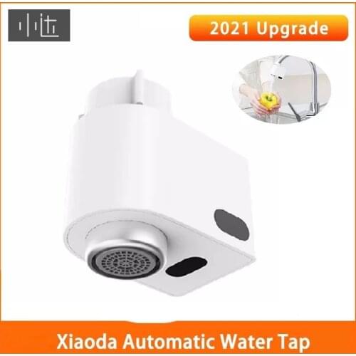 2021 Xiaoda Automatic Water Saver Tap Smart Sensor Faucet Infrared Sensor Anti-overflow Kitchen Bathroom Inductive Faucet Nozzle