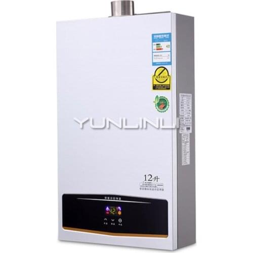 Household Gas Water Heater Intelligent Touch Control Gas Water Heating Machine Unit Fast Heat Gas Water Heater JSQ24-A
