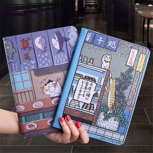 Smart Case Funda for iPad Air 4 2020 10.9 Inch iPad 10.2 7th Gen Pro 11 10.5 9.7 5th 6th Shockproof Stand Cover Japanese Style