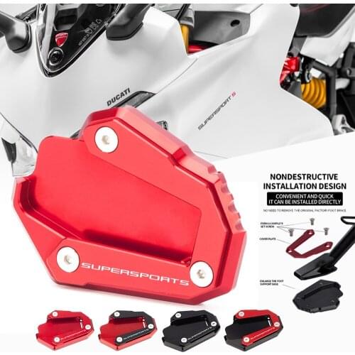 For Ducati Supersport 950 2017 2018 2019 2020 Supersports Supersport S 2021 Motorcycle Kickstand Foot Side Support Stand