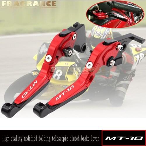 For YAMAHA MT-10 MT 10 FZ-10 FZ10 MT10 2015-2017 2018 Motorcycle Accessories Folding Extendable Brake Clutch Levers