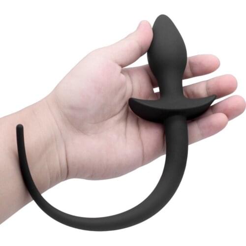 No Vibrator Toy Adult Game Silicone Anal Plug Prostate Massage Erotic Adult Game Sex Toys For Woman Men Couples Dildo Butt Tail