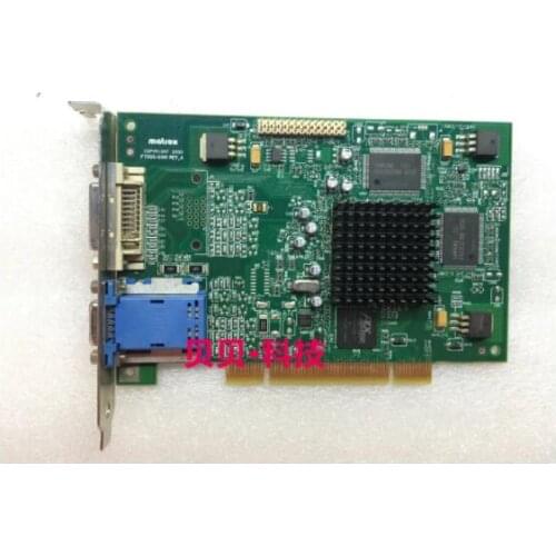MATROX G450 G45FMDVP32DB F7003-0301 PCI industrial graphics card DVI new color