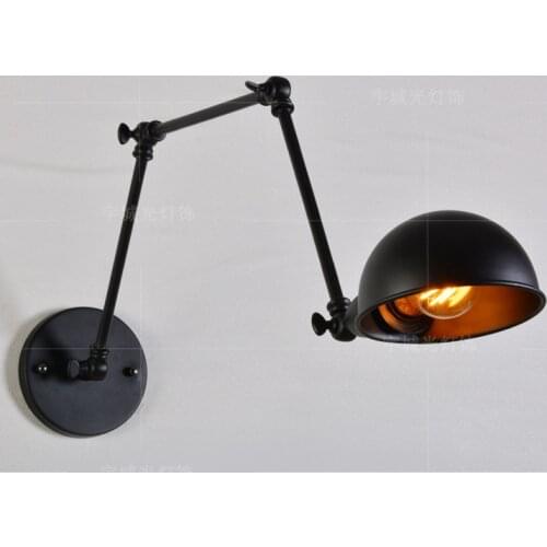 Nordice aplique luz pared luminaria iron bedside aisle bedroom wall lights for home cabecero de cama