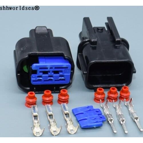 Shhworldsea 3 Pin 1.5mm HP405-03021 Auto Engine Sensor Plug Waterproof Female male Automotive Connector For Hyundai