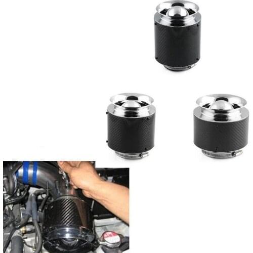 Air filter 76MM supercharger hood AIR air intake car kit filtro turbocharger filter universal