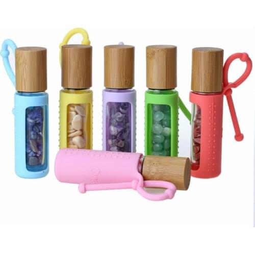 10ml Essential Oil Bottle Silicone Protective Cover Anti Slip Cover Bottle Do Not Including 100pcs/lot P241