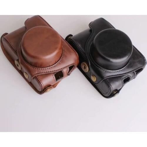 2017 new Leather Camera Hard Cover Case Bag Protector Shoulder Strap for Fujifilm Fuji X100 X100S X100T