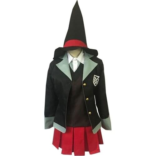 2019 Danganronpa V3 Yumeno Himiko Cosplay Costume The New Bullet Rreaks V3 Costume Dress And Uniform Halloween Carnival