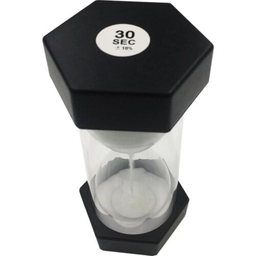 30-second Glass Sand Timer Cooking Clock Decorative Hourglass Home Decor