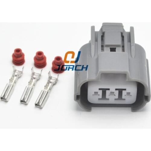 5sets 3pin Accord headlamp assembly height level adjustment motor harness cable connector 6189-0130 For Honda Sumitomo