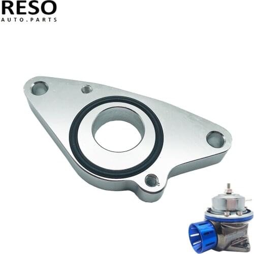 RESO--Blow Off Valve Adapter BOV Flange Adapter For Subaru WRX EJ20 EJ25 TOP MOUNT RS RZ BOV FV