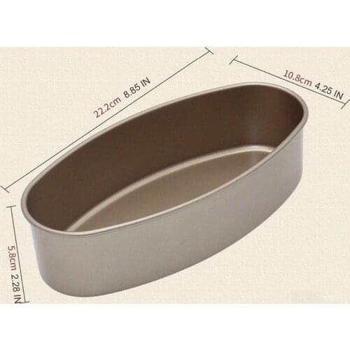 Oval Shape Nonstick Baking Tray, Cake Pan, Kitchen Cooking Baking Tool
