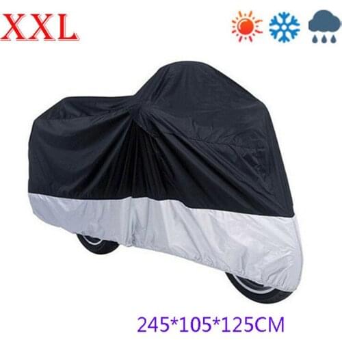 Motorcycle Covering Waterproof Scooter Cover UV resistant Heavy Racing Bike Cover