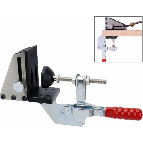 Woodworking Bevel Angle Drill Guide Pocket Hole Jig Kit With Positioning Clip For Wood Drilling Hole Puncher Carpentry DIY