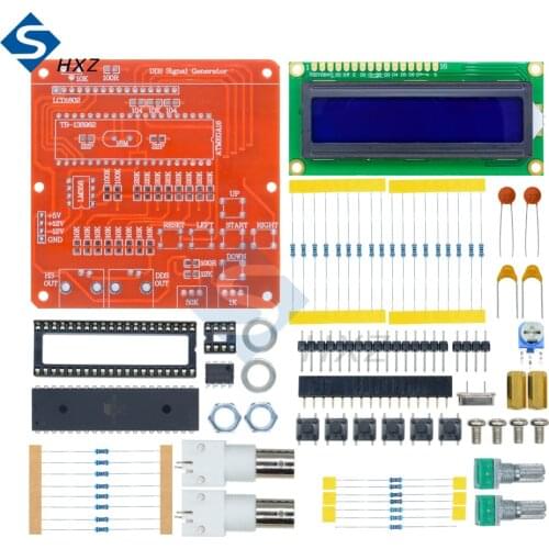 DDS Function Signal Generator DIY Kit Frequency Pluse Square Wave Function Generator Module Tester Synthesizer