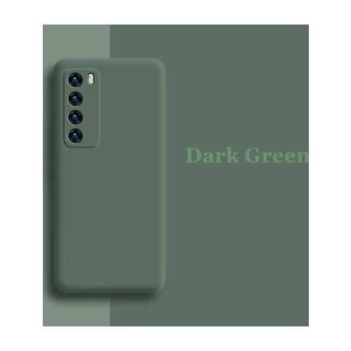 Skin-friendly Case For Huawei Nova 7 7i 7 SE Pro Liquid Silicone Case Huawei Nova 7 Slim Soft TPU Microfiber Cover Huawei Nova 7