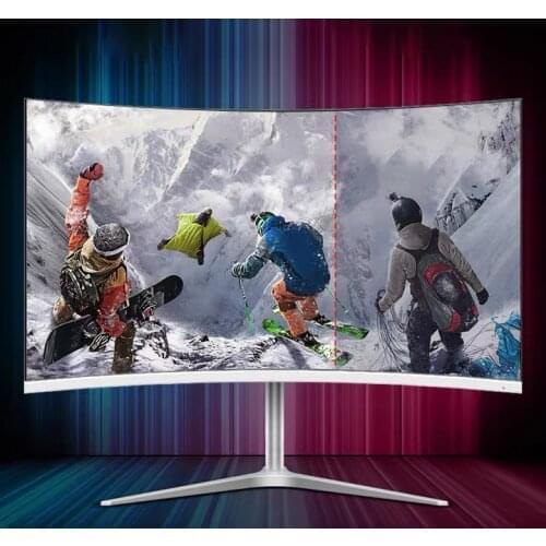 Curved LCD LCD Minitor 27 Inch 1080p 144hz Gaming Pc Monitor HDMI Display For Pc Screen And Laptop