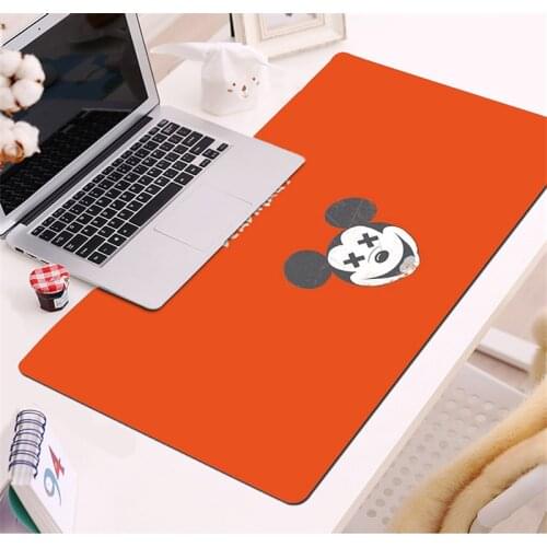 Mickey Cartoon Gaming Mouse Pad 70x30cm Large Mouse Pad Gamer Big Mouse Mat Computer Mousepad Mause Pad Keyboard Desk Mat Gift