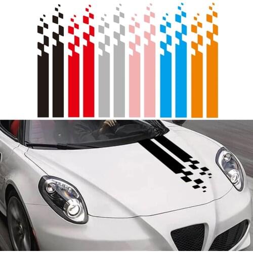 Car Hood Cover Sticker Decoration Vinyl Racing car Stickers Universal Exterior Decoration Car Styling Decals Auto Accessories