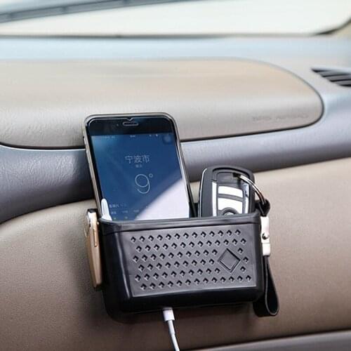 New Car Muti-fuction Storage Pouch Bag Store Phone Box Holder Pocket Organizer