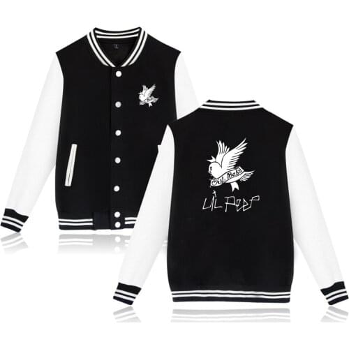 New European Style Jacket Coat College Lil Peep Jackets Winter Men/women Casual Fashion Streetwear Baseball Jersy XXS To 4XL