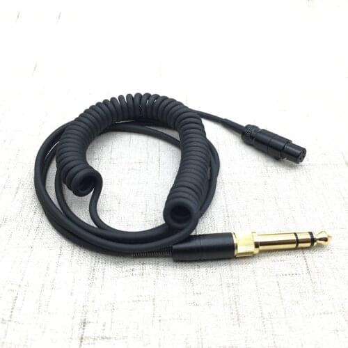 New Spring Replacement Audio Cable for AKG K240 K702 Q701 K271 K267 K712 Headphone Headset Wire 6.35 / 3.5mm Male To Mini XLR