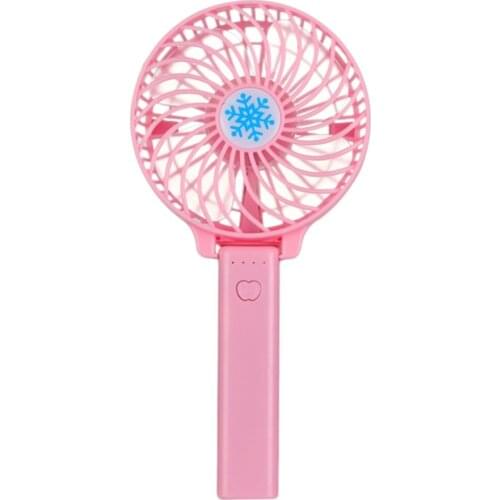 Portable Mini USB Fan Ventilation Foldable Air Conditioning Fans Hand Held Cooling Fan For Office Home Rechargeable Fan