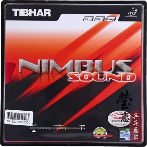 Tibhar NIMBUS SOUND pimples in table tennis rubber table tennis rackets racquet sports indoor sports fast attack loop