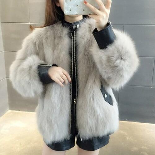 Rimocy Artificial Fur Coats