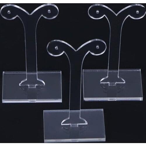1pcs Earring Display Stand Holder For Girl And Women Earring Hanger Jewelry Display Rack Shoot White Jewelry Accessories