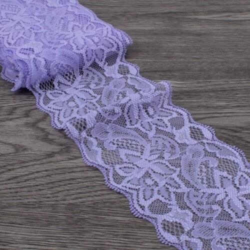 10yards/color/pack 3 inch wide Tulle Lace Trim Lace Ribbon for Ornaments Elastic Lace Stretch for Baby Girls Hair Accessories