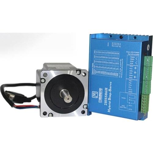 2 phase NEMA34 8.5Nm 1133ozf.in Closed loop Stepper servo motor driver kit JMC 86J18118EC-1000+2HSS86H