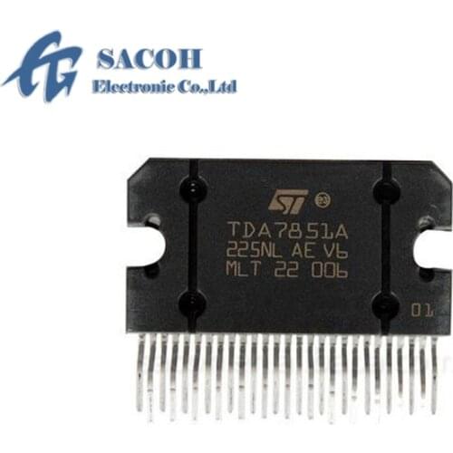 2PCS/lot New OriginaI TDA7851A or TDA7851F or TDA7851L or TDA7851 ZIP-27 4 X 48 W MOSFET quad bridge Power Amplifier