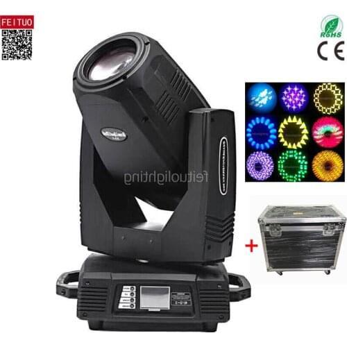 6pcs Hot sale lighting beam 17r 350w beam spot wash 3 in 1 350w moving head beam light