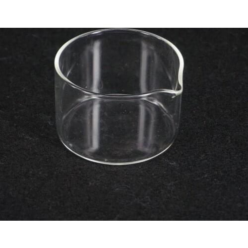 60-200mm Lab Glass Crystallizing Dishes with Spout Crystallization Experiment Lab Supplies
