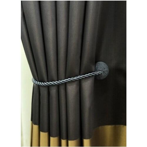 Antrasit Renginde Mıknatıslı Perde Toplayıcı Braçol Fon Perde ve Perde Toplayan Mıknatıslı Süper Alet (sürpriz hediyesiyle)