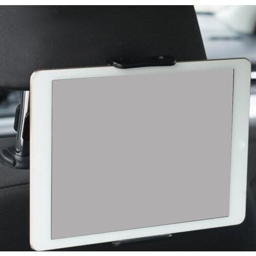 Car Headrest Tablet Holder 360 Rotation Car Back Seat Holder Phone Stand For Ipad Tablet Universal Headrest Mount Car P4X1