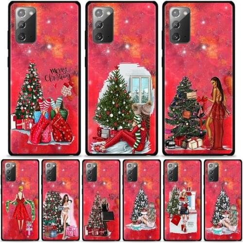 New Year Merry Christmas Phone Case for Samsung Galaxy Note 20 Ultra 10 Plus 5G 10Lite 9 8 M51 M31 M31s M30s M21 M11 M01 Cover