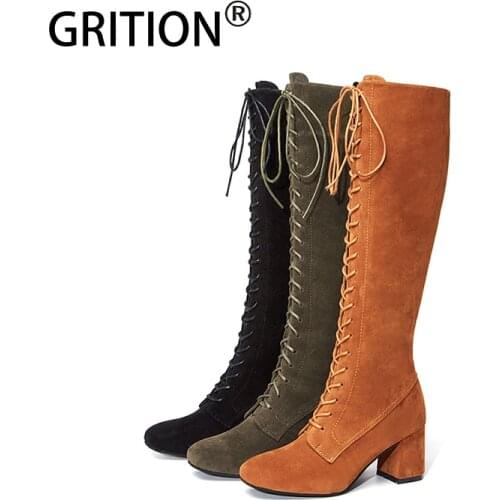 GRITION Women's High Boots