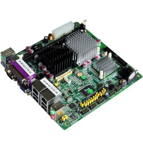Used, for ATOM N270 TE1090E 4COM POS machine cash register routing dual card motherboard,100% tested good