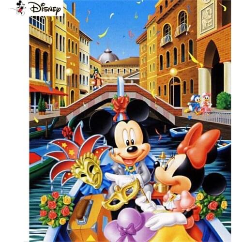 Disney 5D Diamond Embroidery Needlework Kit "Cartoon Mickey Mouse" Diy Diamond Painting Cross Stitch Home Decoration Gift A30746
