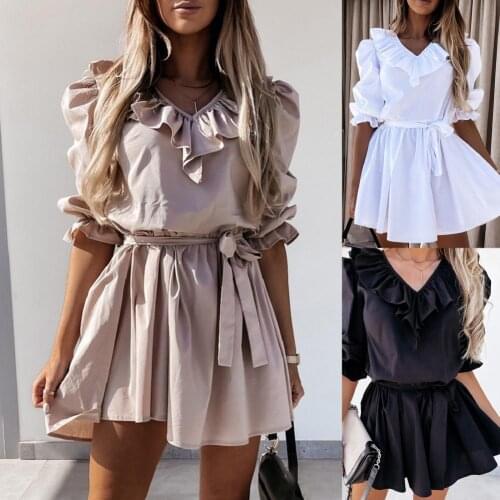 Sanwood Short Summer Dresses