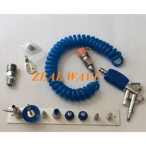 High-Pressure Water Gun Air Gun 8 Nozzles High-Pressure Flushing Gun Endoscope Cleaning Water Gun One Set
