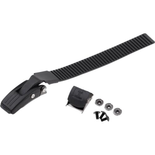 Replacement Inline Skate Buckle Strap W/ Mounting Screws & Nuts 8.7" X 0.8"